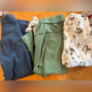George Kids' Navy, Green, and Animal Print Joggers